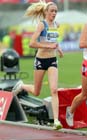 Eilish McColgan taking part in the 5000 metres at the Samsung Diamond League, Crystal Palace, London.